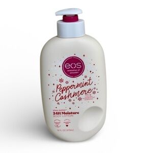 EOS Peppermint Cashmere new holiday lotion 16 oz full size NEW